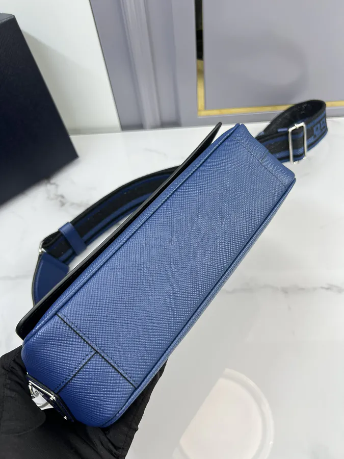 P Family New Full Leather Mail Bag