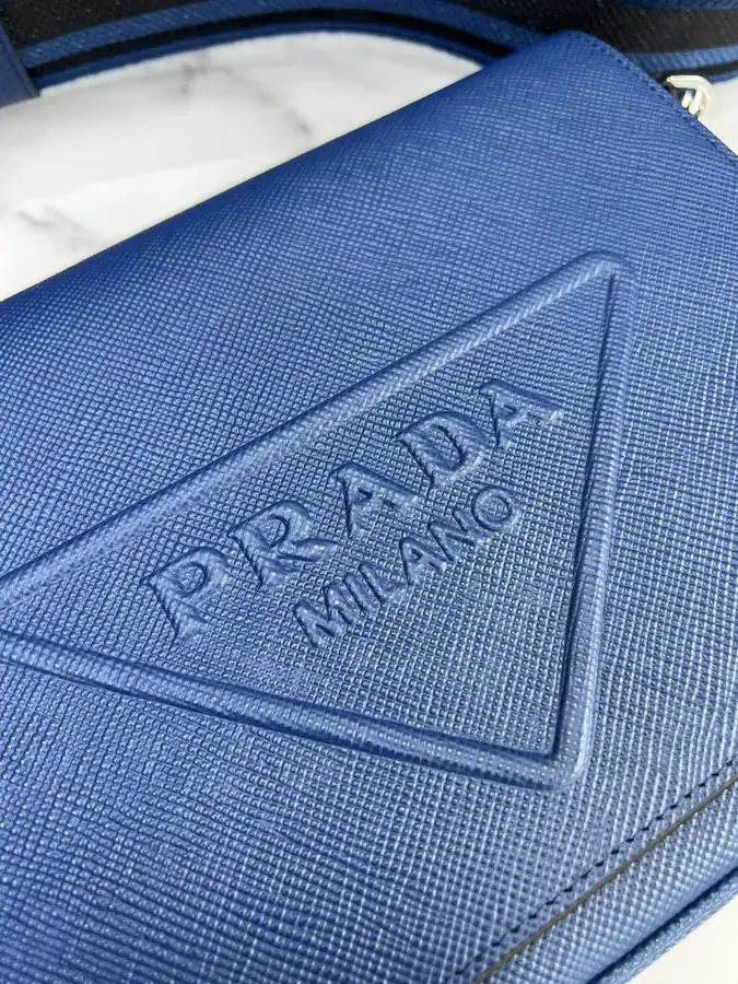P Family New Full Leather Mail Bag