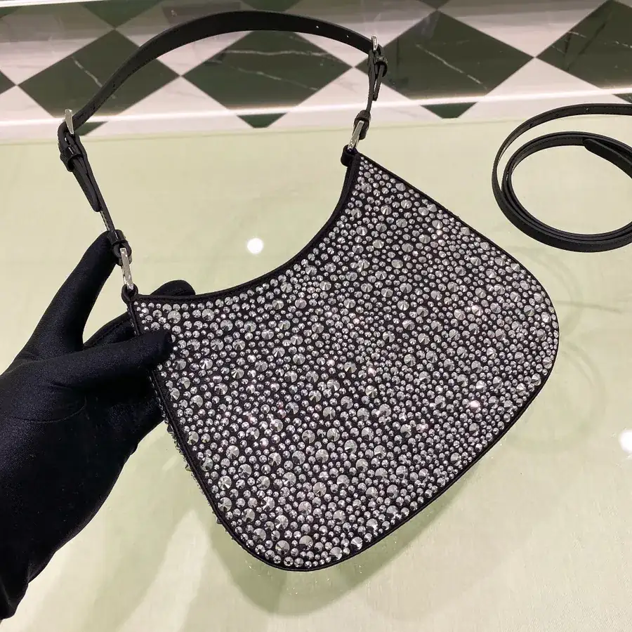 New Cleo Clutch with Sparkling Diamonds 1bc169