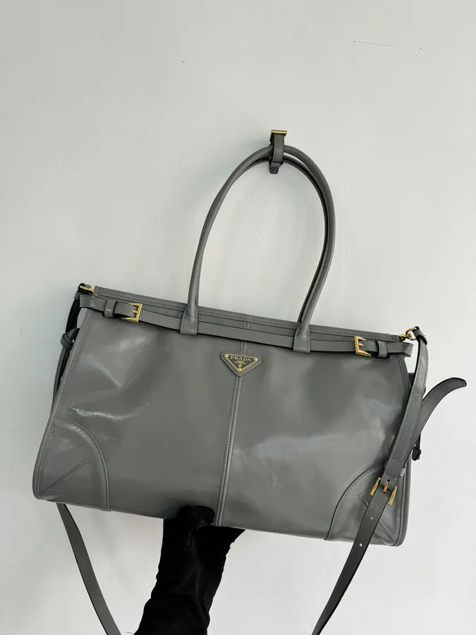 Lussolf Oil Tanned Leather Large Tote