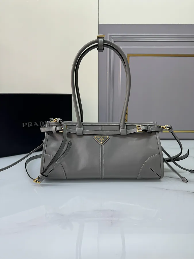 Lussolf Oil Tanned Leather Mini Crossbody Bag
