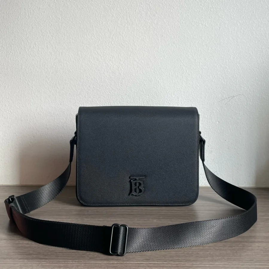 Thomas Burberry 550 B家全皮信使包