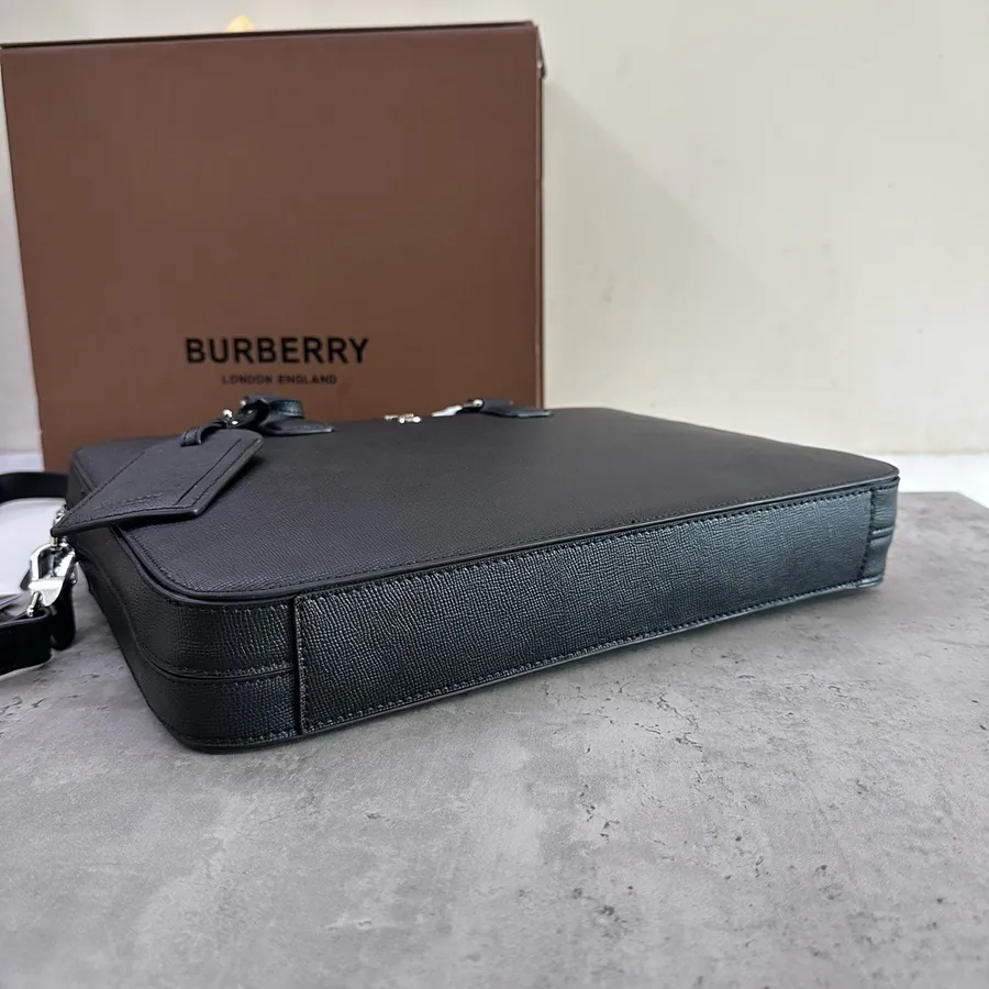 650 B Brand Briefcase in Full Calfskin