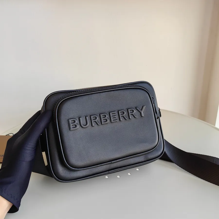 P400 B House New Grained Calfskin Crossbody Bag