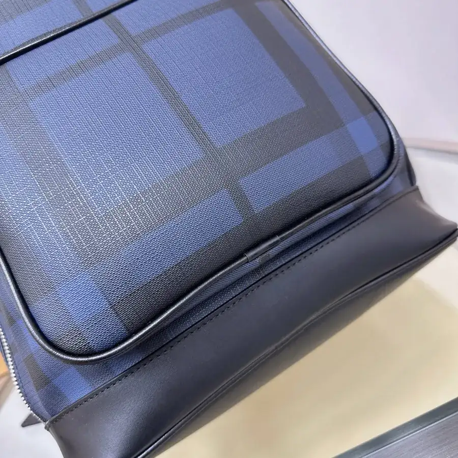 B House 550 Backpack with London Plaid Design