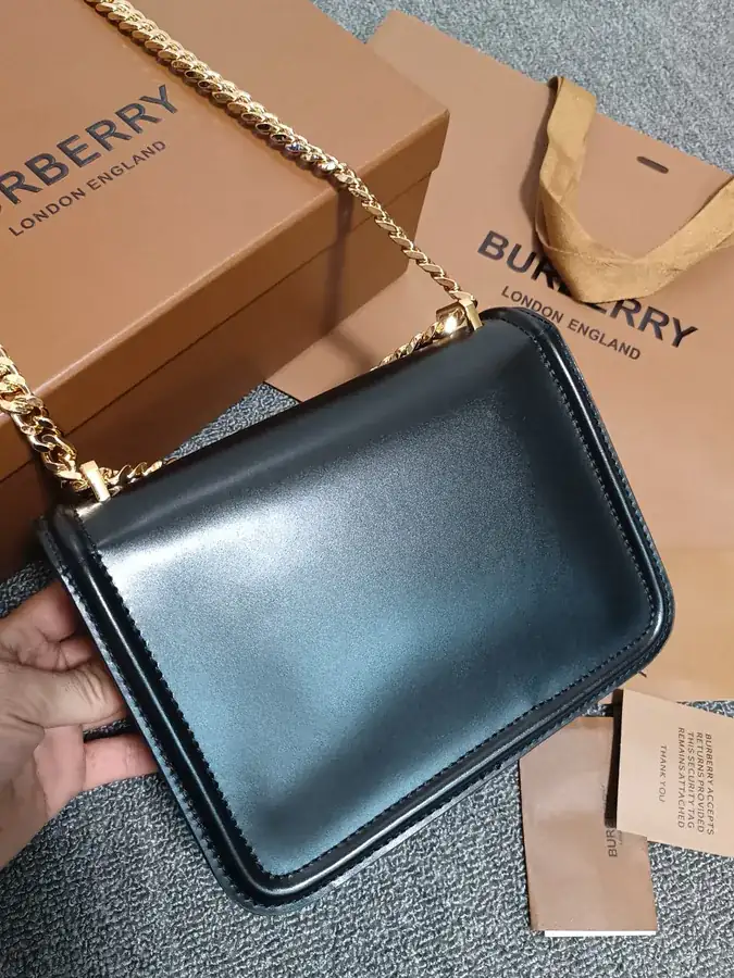 Thomas Burberry TB Exclusive Lock Clasp Bag