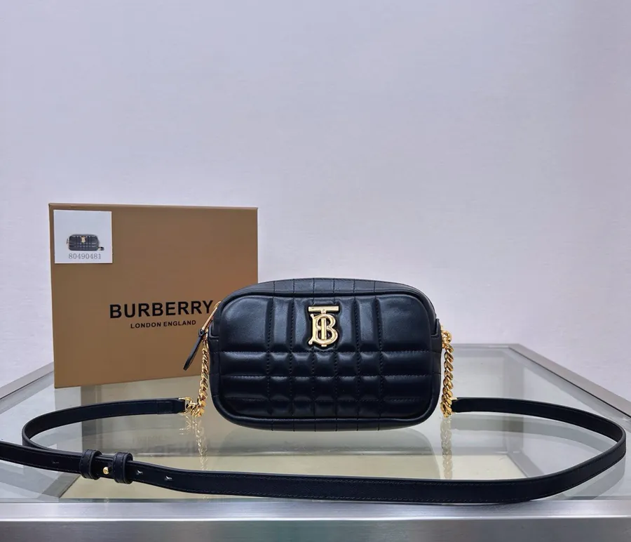 Thomas Burberry Lola – Camera Bag, Mini 19cm