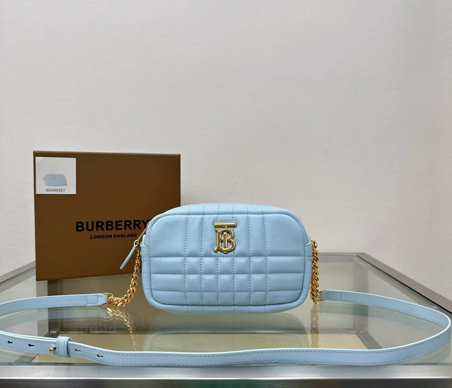 Thomas Burberry Lola – Mini Camera Bag 19cm