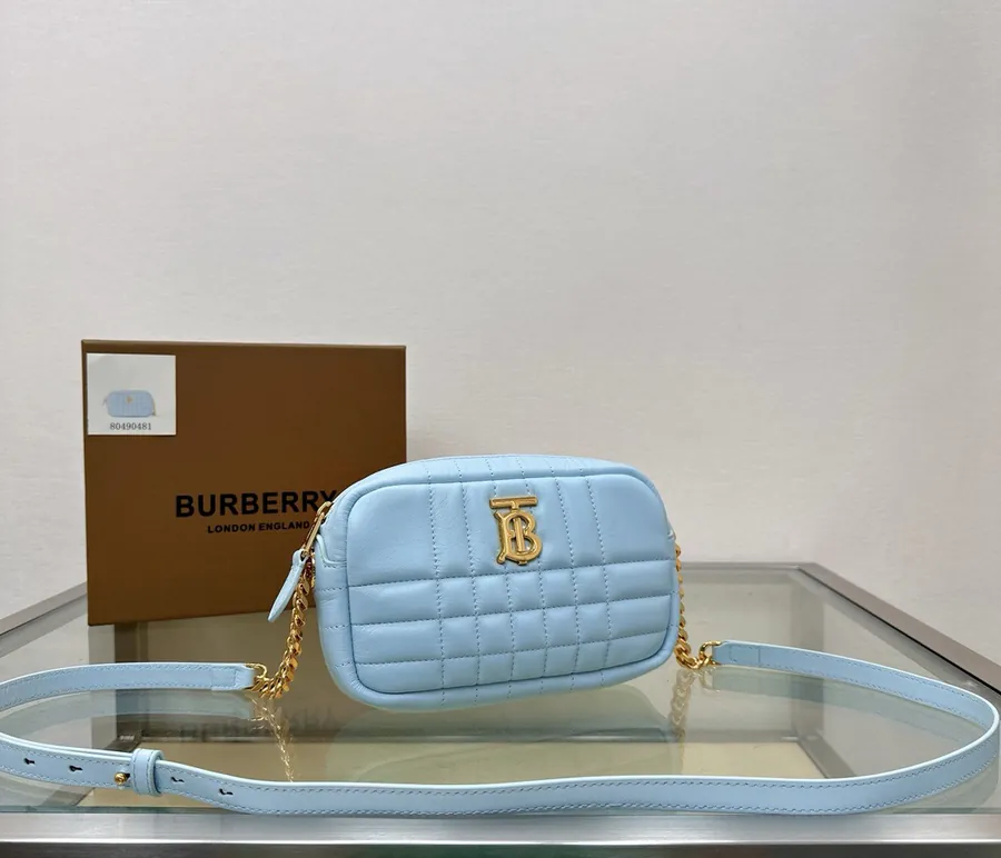 Thomas Burberry Lola – Mini Camera Bag 19cm