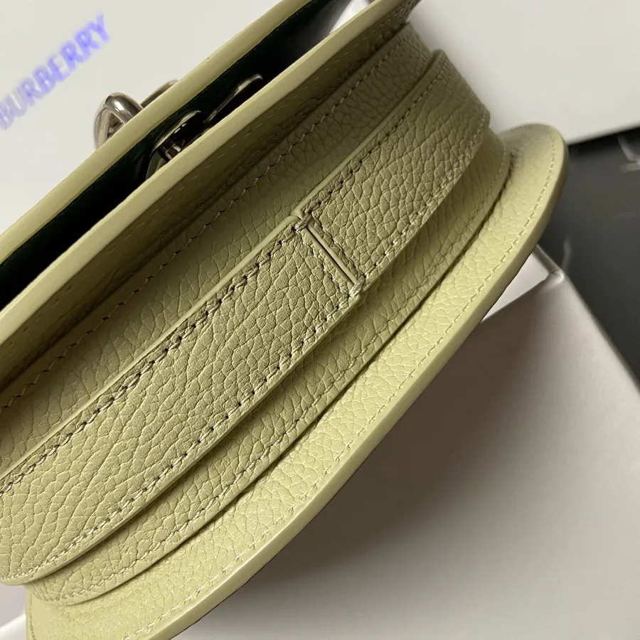 B Family New Style Bucket Bag in Grained Calfskin