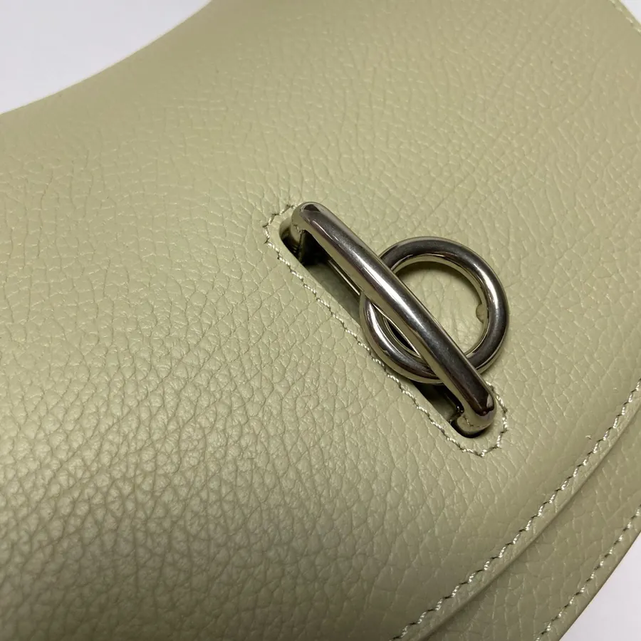 B Family New Style Bucket Bag in Grained Calfskin