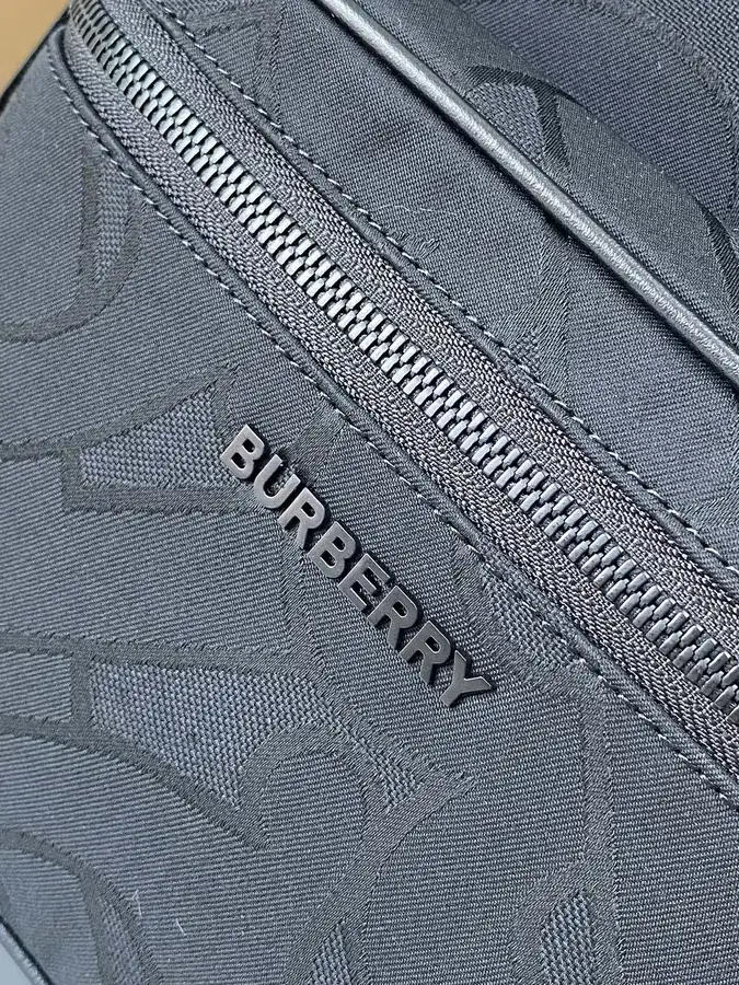 B Brand New Backpack with Signature Grained Design