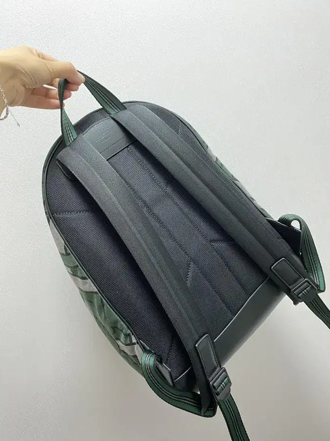Thomas Burberry Backpack with Exclusive Logo Pattern