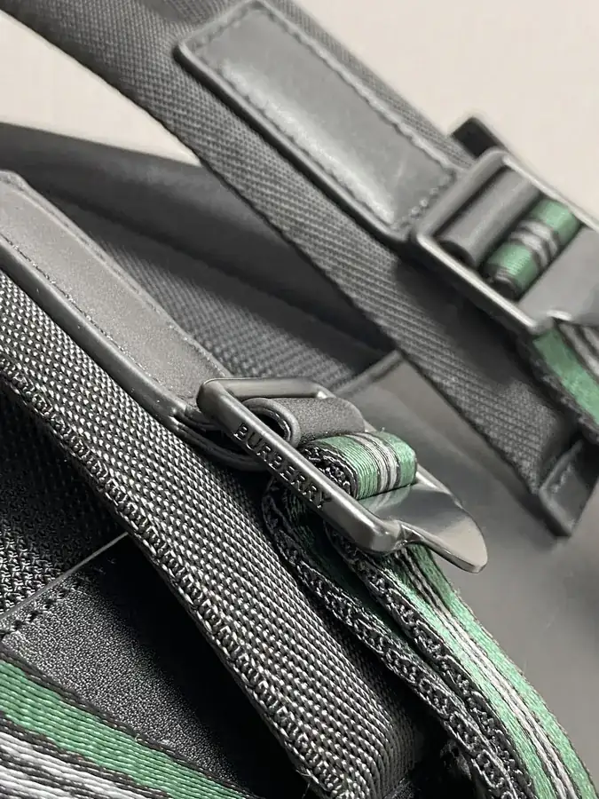 Thomas Burberry Backpack with Exclusive Logo Pattern