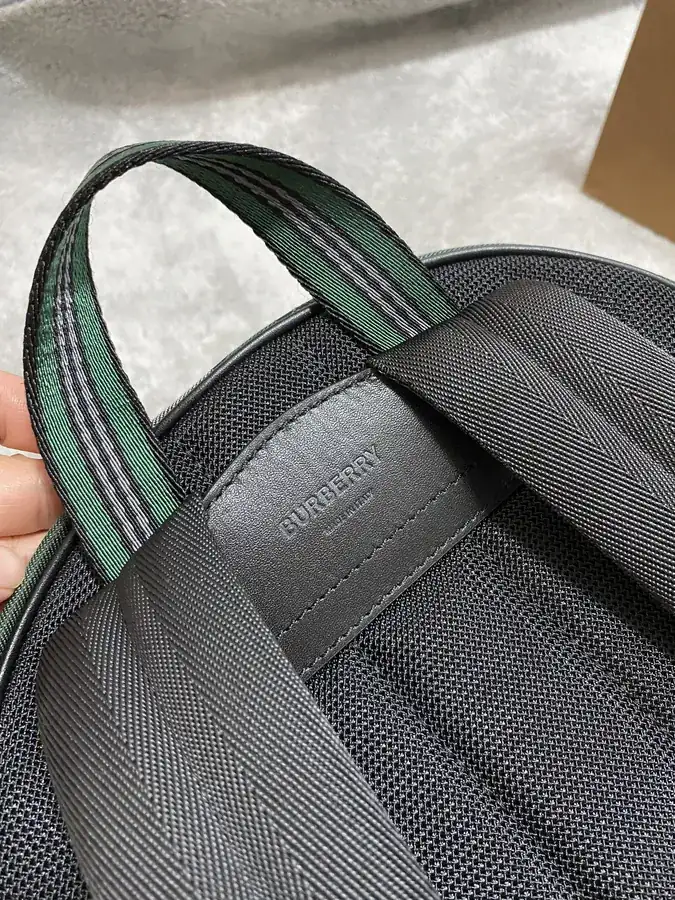 Thomas Burberry Backpack with Exclusive Logo Pattern