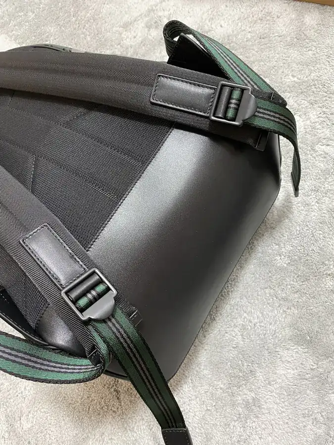 Thomas Burberry Backpack with Exclusive Logo Pattern