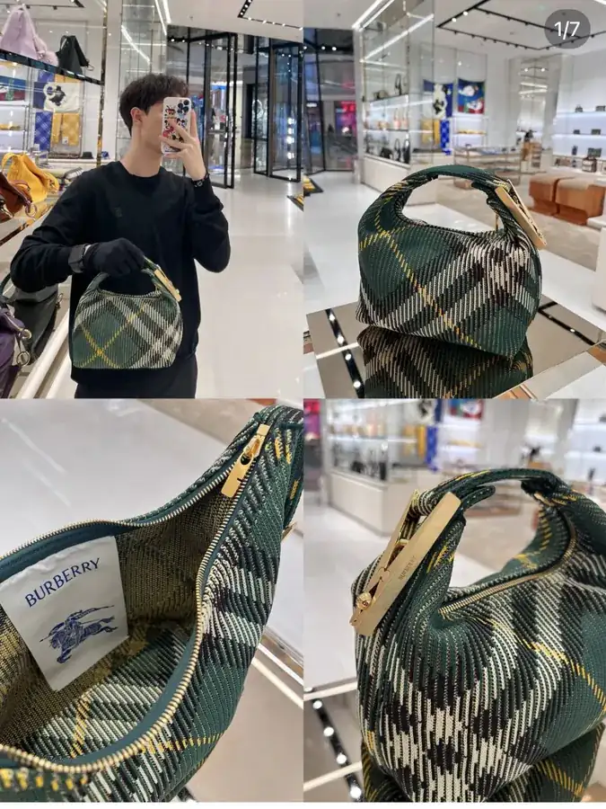 B House New Peg Ivy Green Bucket Bag