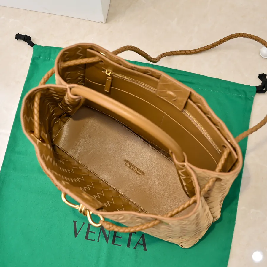 Bottega Veneta Andiamo Bucket Bag