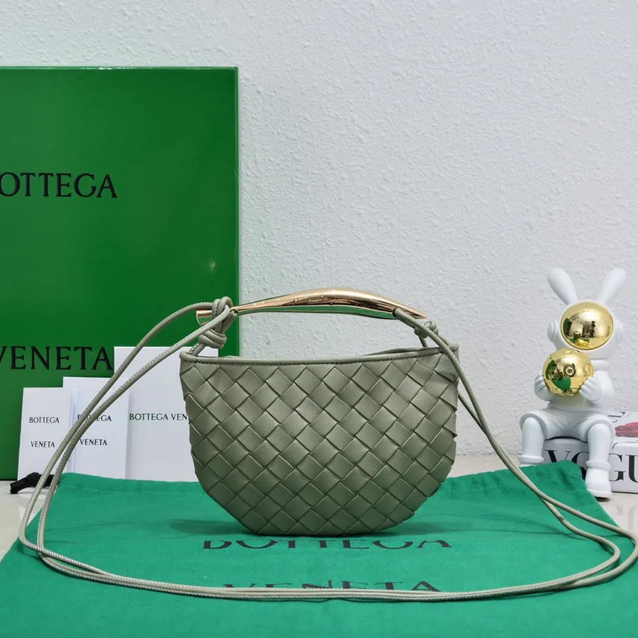 BV Mini Sardine Elegant and Artistic Bucket Bag