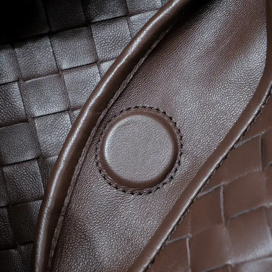 Bv New Mini HOP Bag with Grained Calfskin Body and Handle