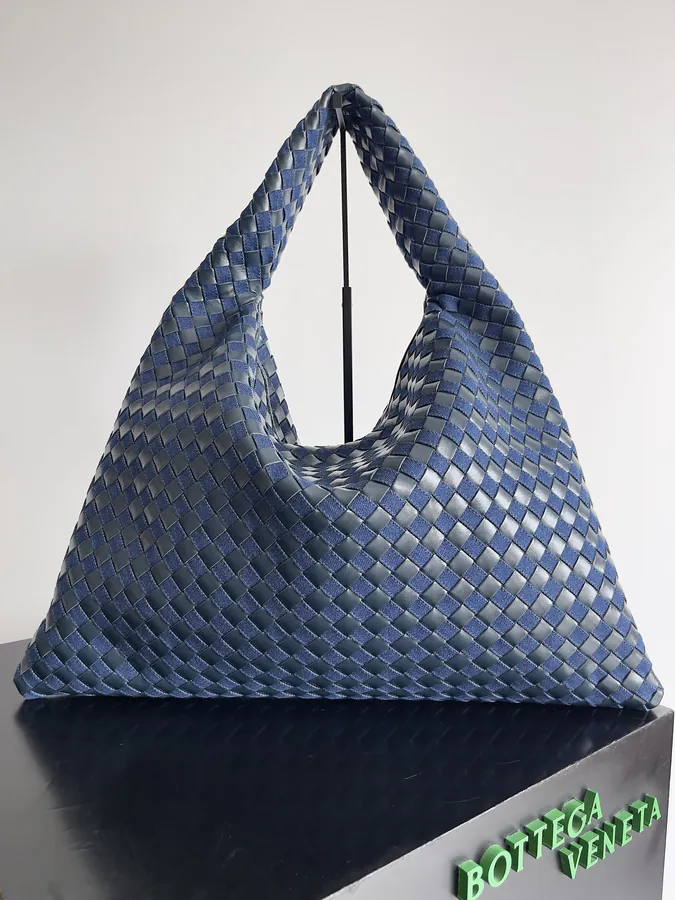 BOTTEGA VENETA Hop Large Vintage Denim Tote