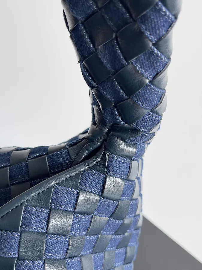 BOTTEGA VENETA Hop Large Vintage Denim Tote