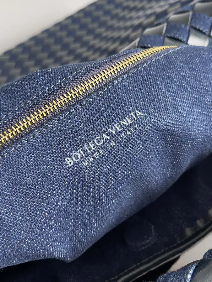 BOTTEGA VENETA Hop Large Vintage Denim Tote