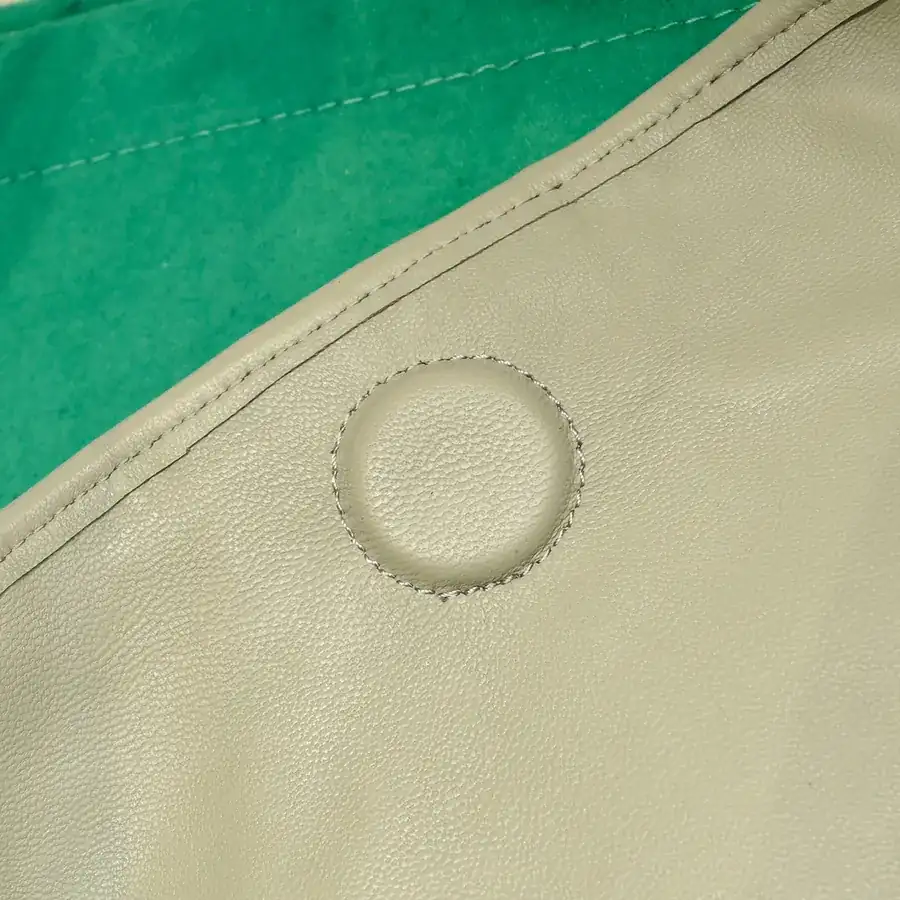 Bv New Mini HOP Bag with Woven Leather Handle
