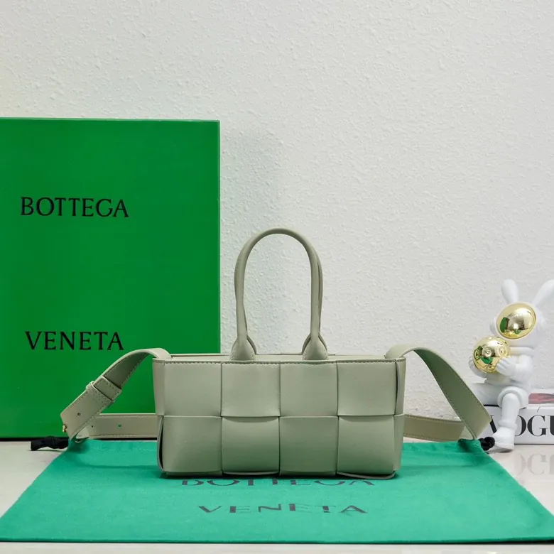 Mini East West Arco Tote Handbag with Detachable Strap