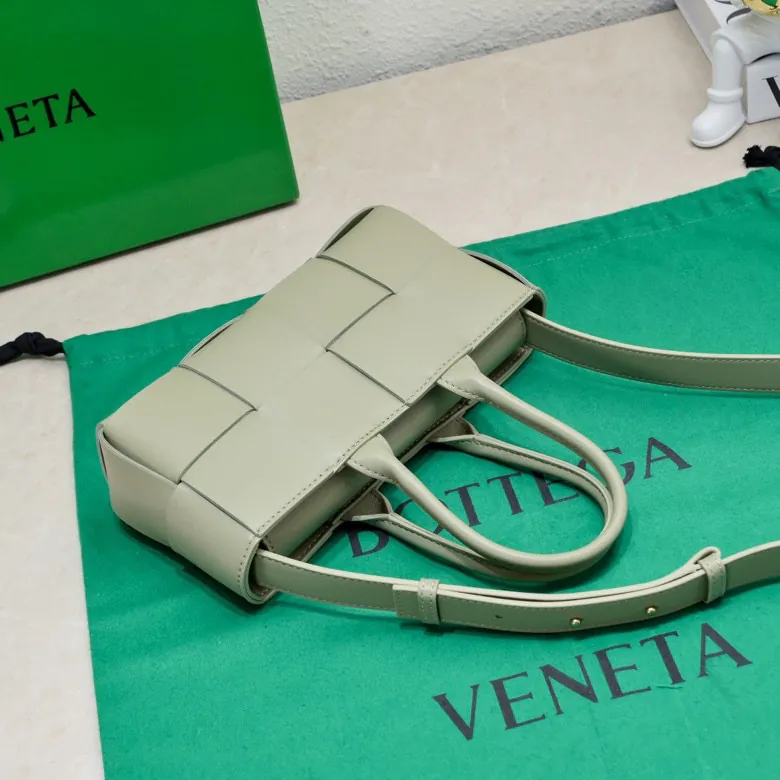 Mini East West Arco Tote Handbag with Detachable Strap