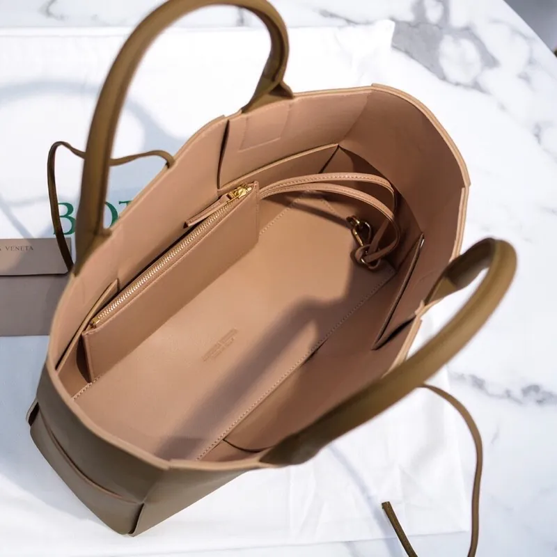 Early Autumn Grained Calfskin SLIP Tote Bag