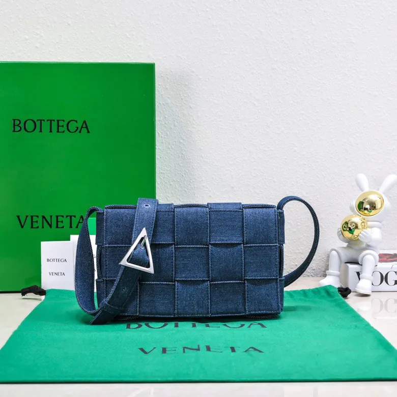 BV Cassette Denim Bag