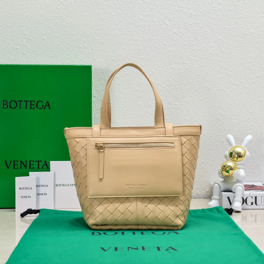 Bv Flip Flap Tote Minimalist Tote Design with Premium Leather