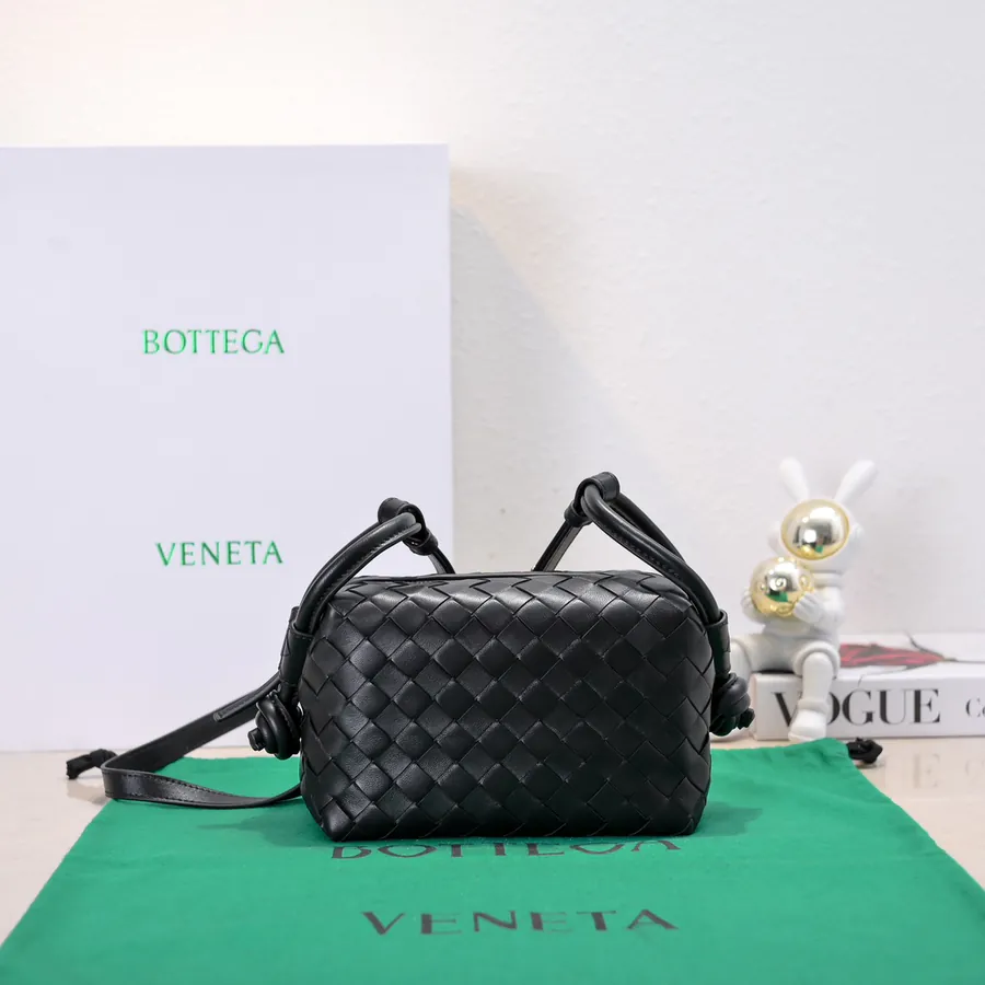 BOTTEGA VENETA 2024 New Loop Mini Crossbody Bag with Adjustable Strap