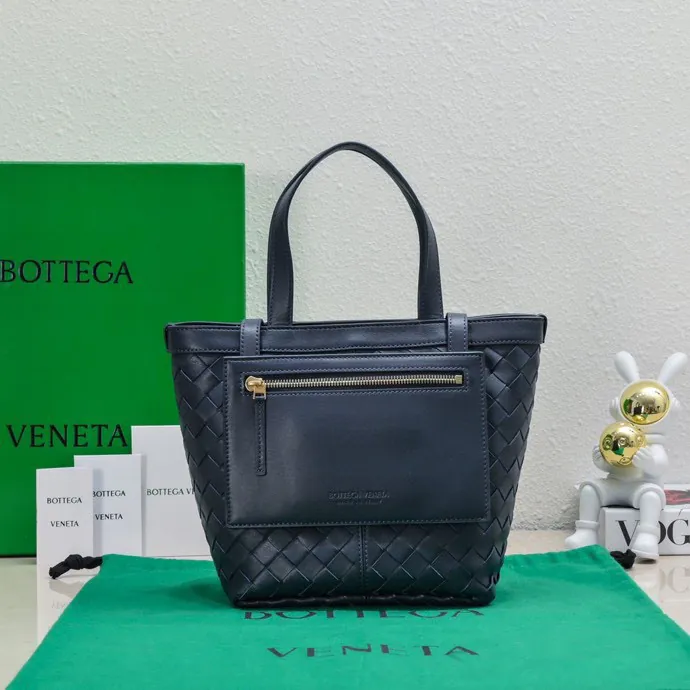Bv Flip Flap Tote Minimalist Tote Design with Premium Leather