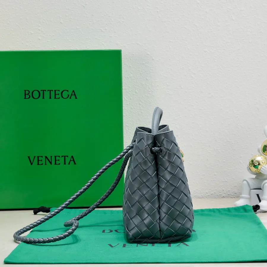 B Intrecciato编织小号手提包,滑动斜挎背带