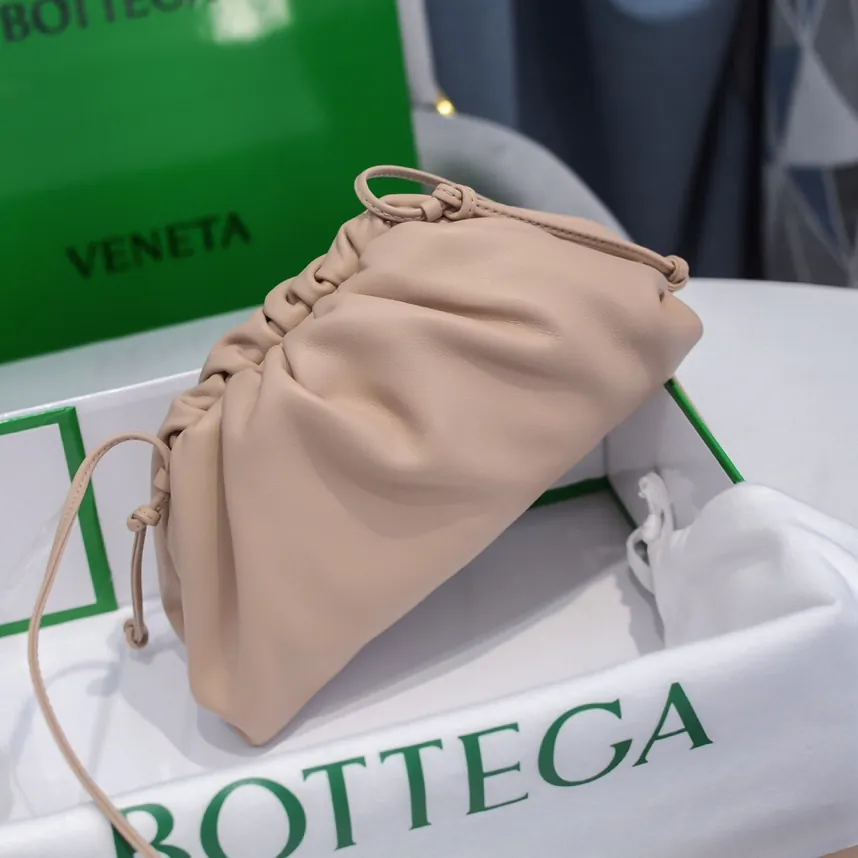 Bottega Veneta Pouch Mini Bag Grained Calfskin
