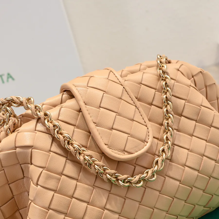 Bottega Venetia Lauren 1980 Tote with Intrecciato Calfskin