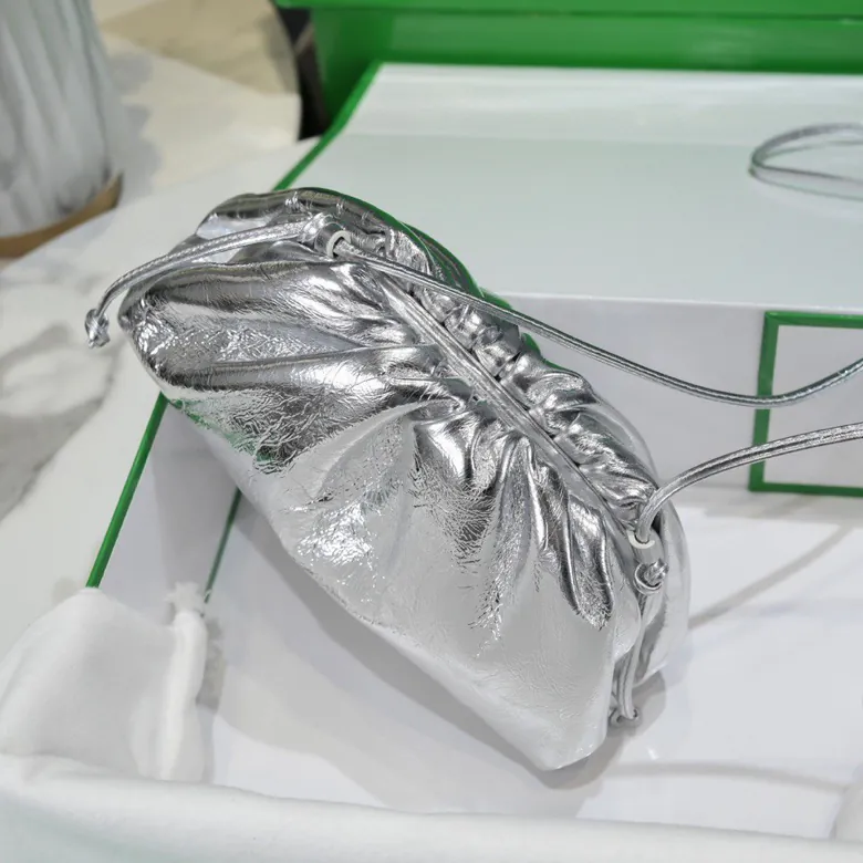 The Pouch Flash Silver Cloud Bag