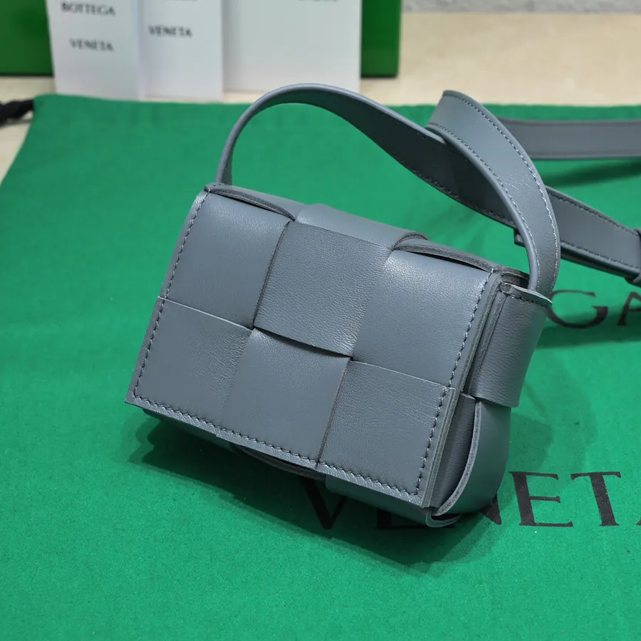 B House New Mini Cassette Bag in Leather