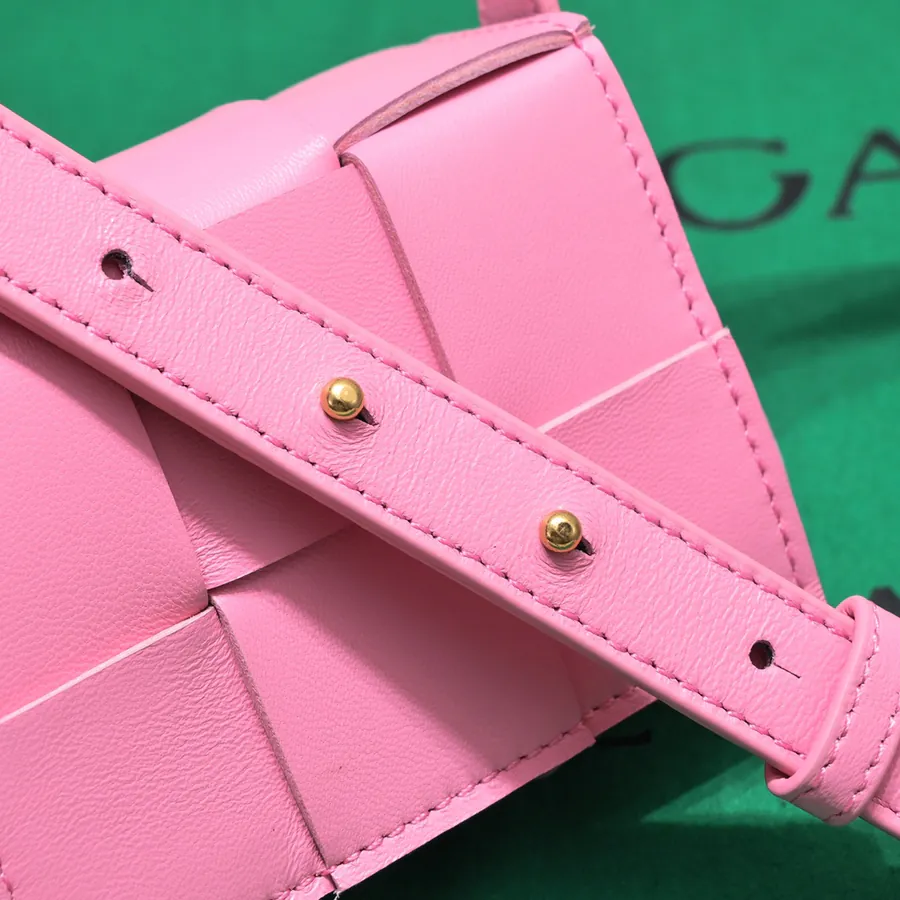 B House New Mini Cassette Bag in Leather