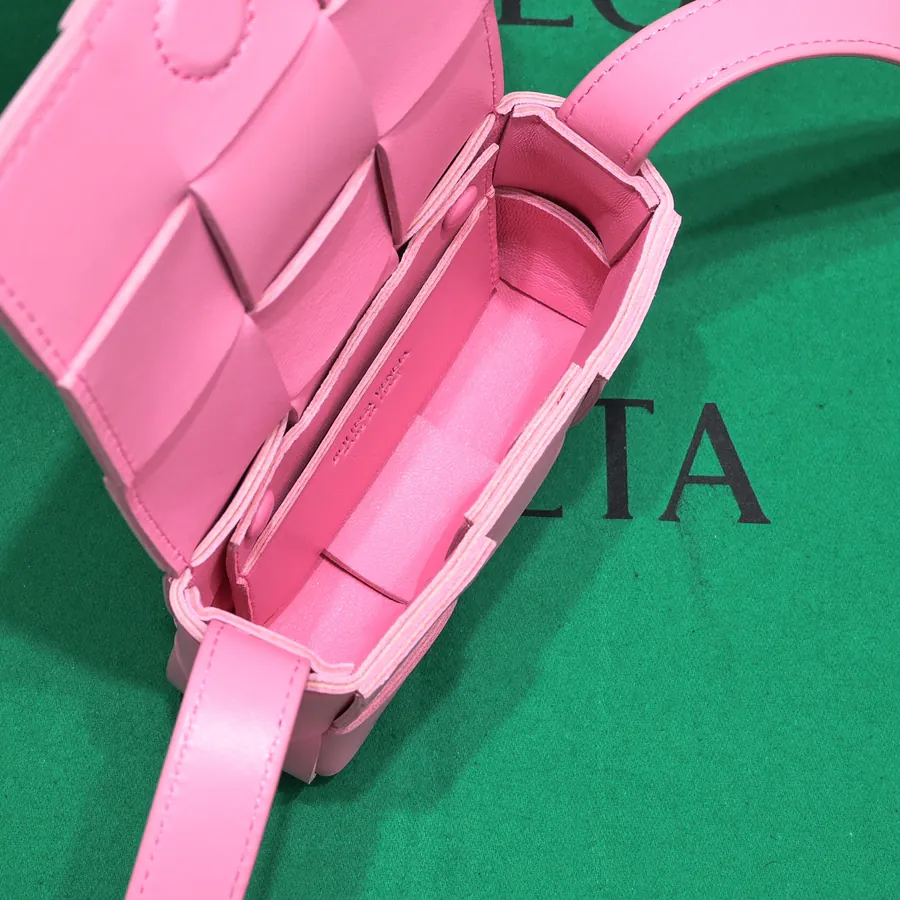 B House New Mini Cassette Bag in Leather