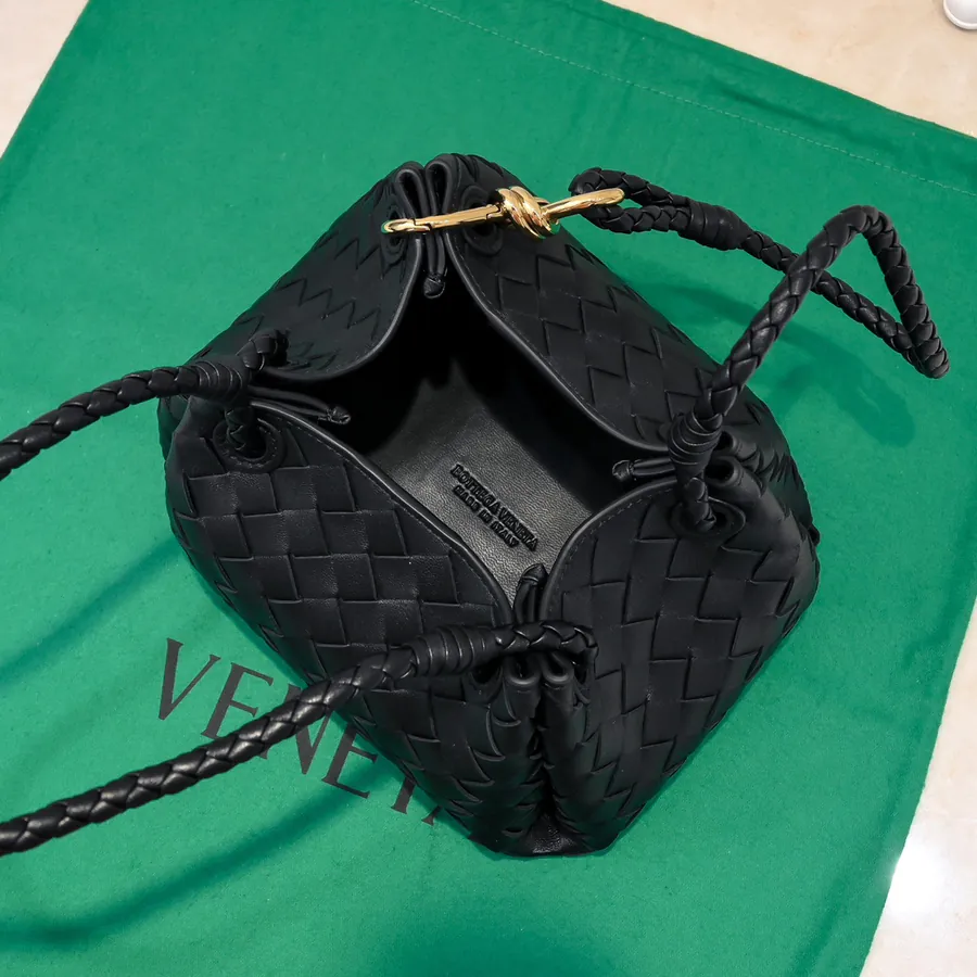 Andiamo Parachute Handbag Retro Inspired Multifunctional Classic