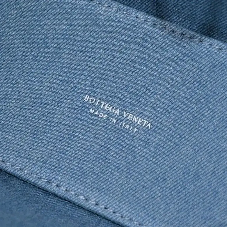 Batch 730 BV Denim Tote Shopping Bag Mini