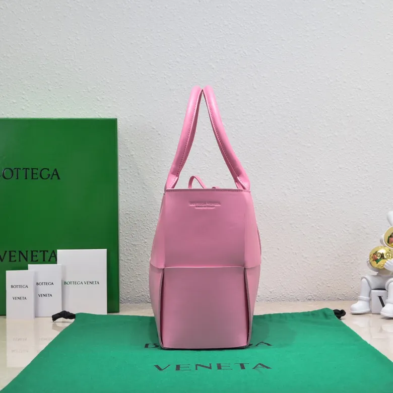 Arco Medium SLIP Bucket Bag Luxury Tote with Grained Calfskin