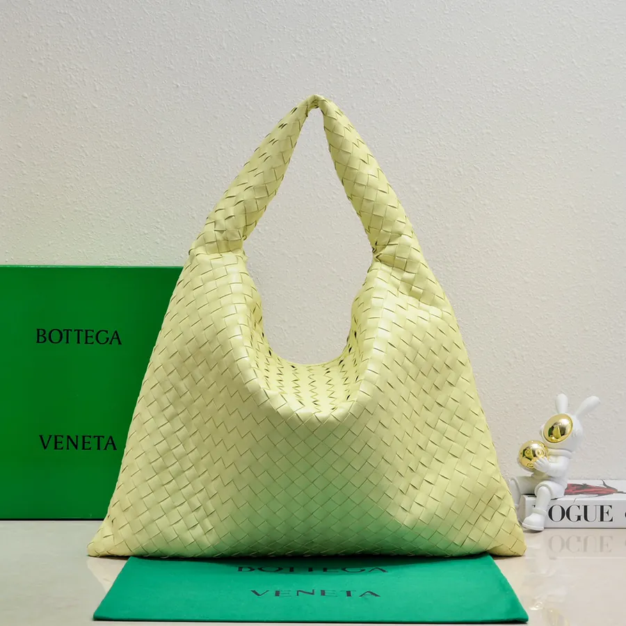 Bv New Large HOP Bag with One Piece Leather Handle