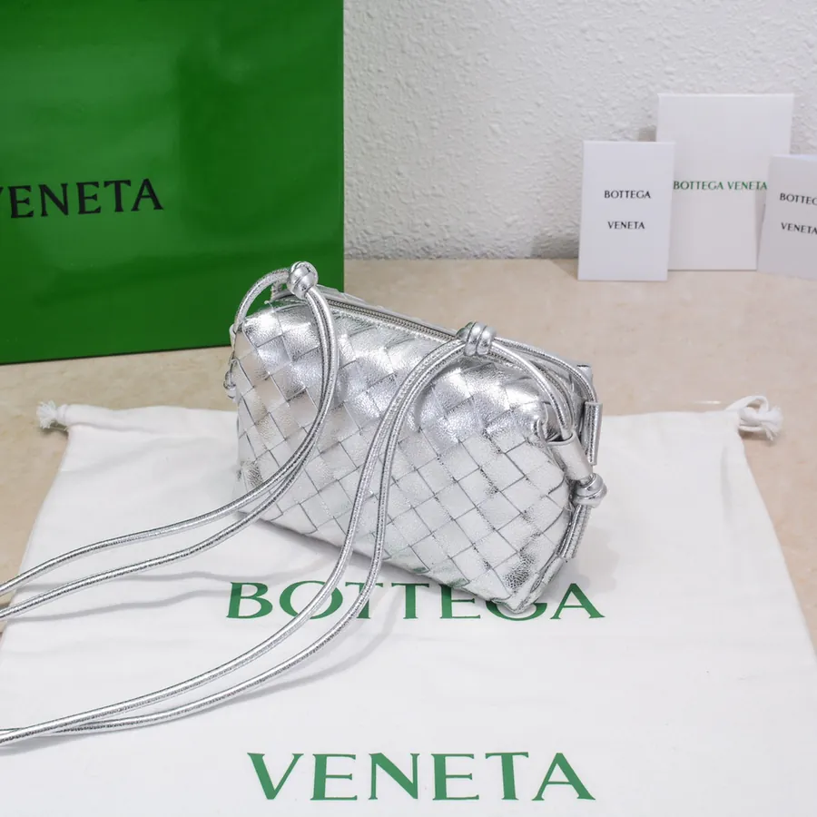 B Family New Arrival Classic Woven Design Bucket Bag
