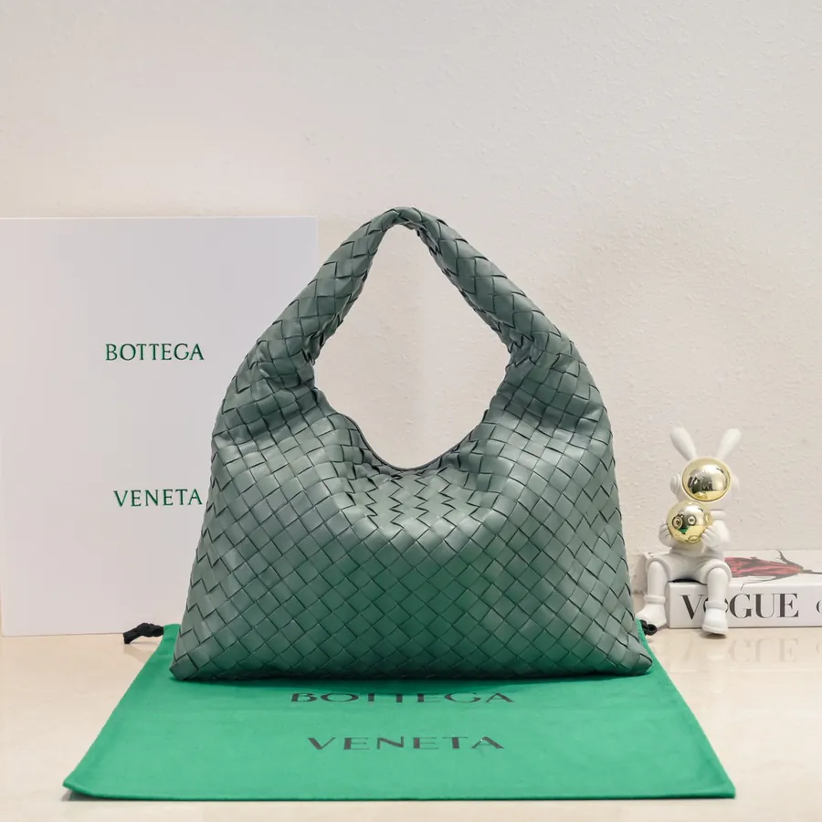 Bv New Mini HOP Bag with Grained Calfskin Body and Handle