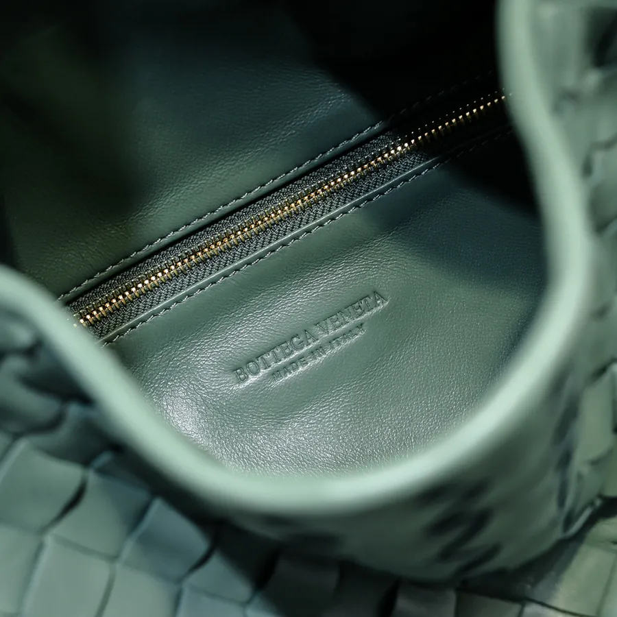 Bv New Mini HOP Bag with Grained Calfskin Body and Handle