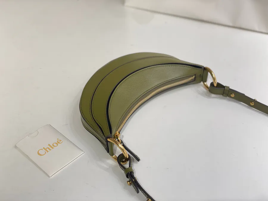 Chole BANANA Small Calfskin Crossbody Bag